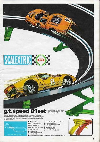 Scalextric Catalogue 1971 page 5