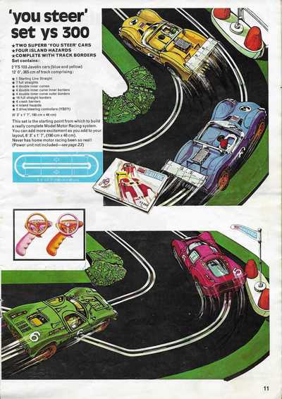 Scalextric Catalogue 1971 page 11