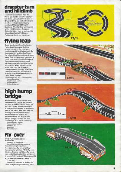 Scalextric Catalogue 1971 page 19