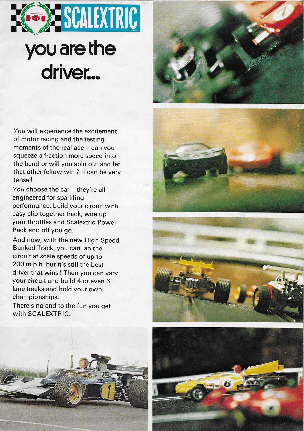 Scalextric Catalogue 1973 page 3