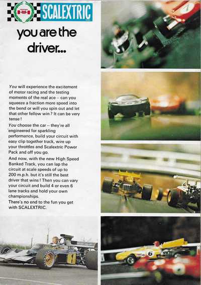 Scalextric Catalogue 1973 page 3