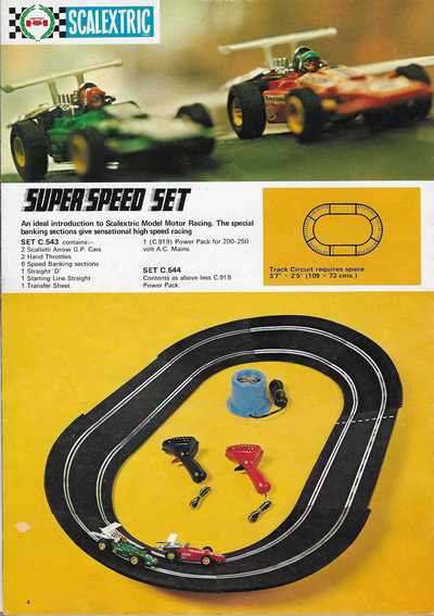 Scalextric Catalogue 1973 page 4