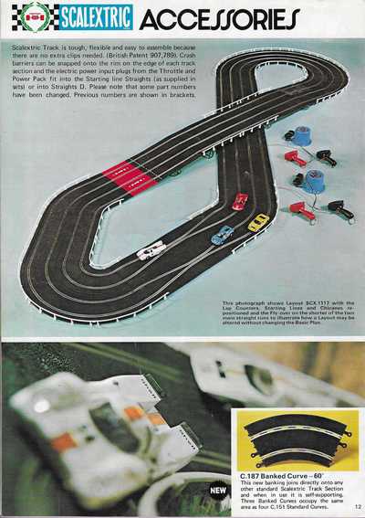Scalextric Catalogue 1973 page 12