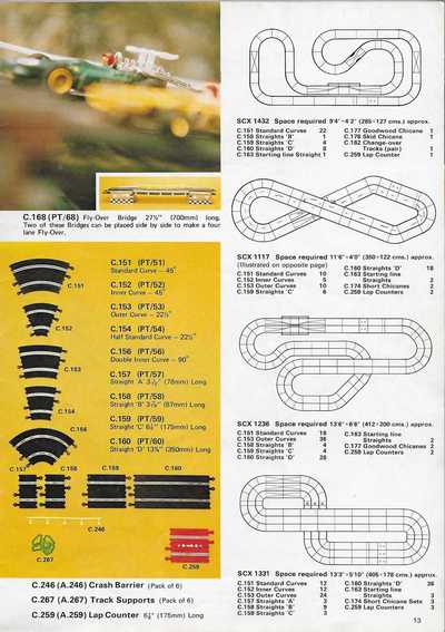 Scalextric Catalogue 1973 page 13