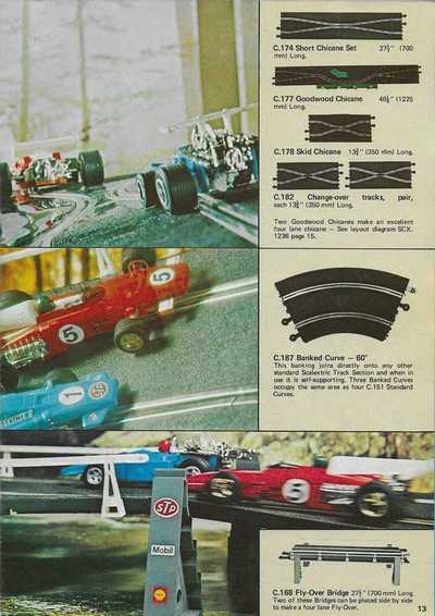 Scalextric Catalogue 1974 page 13
