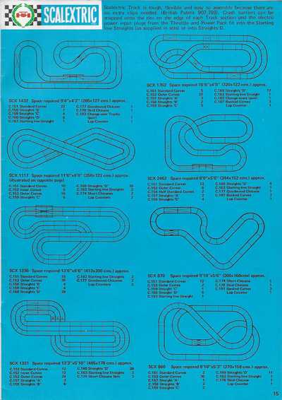 Scalextric Catalogue 1974 page 15