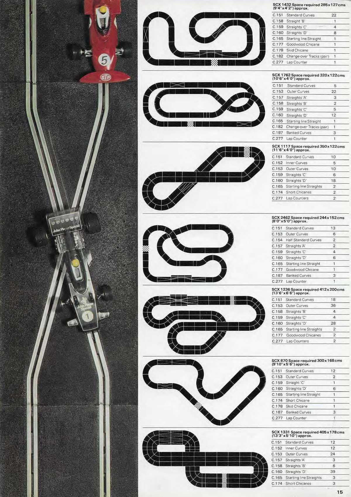 Scalextric Catalogue 1975 page 15