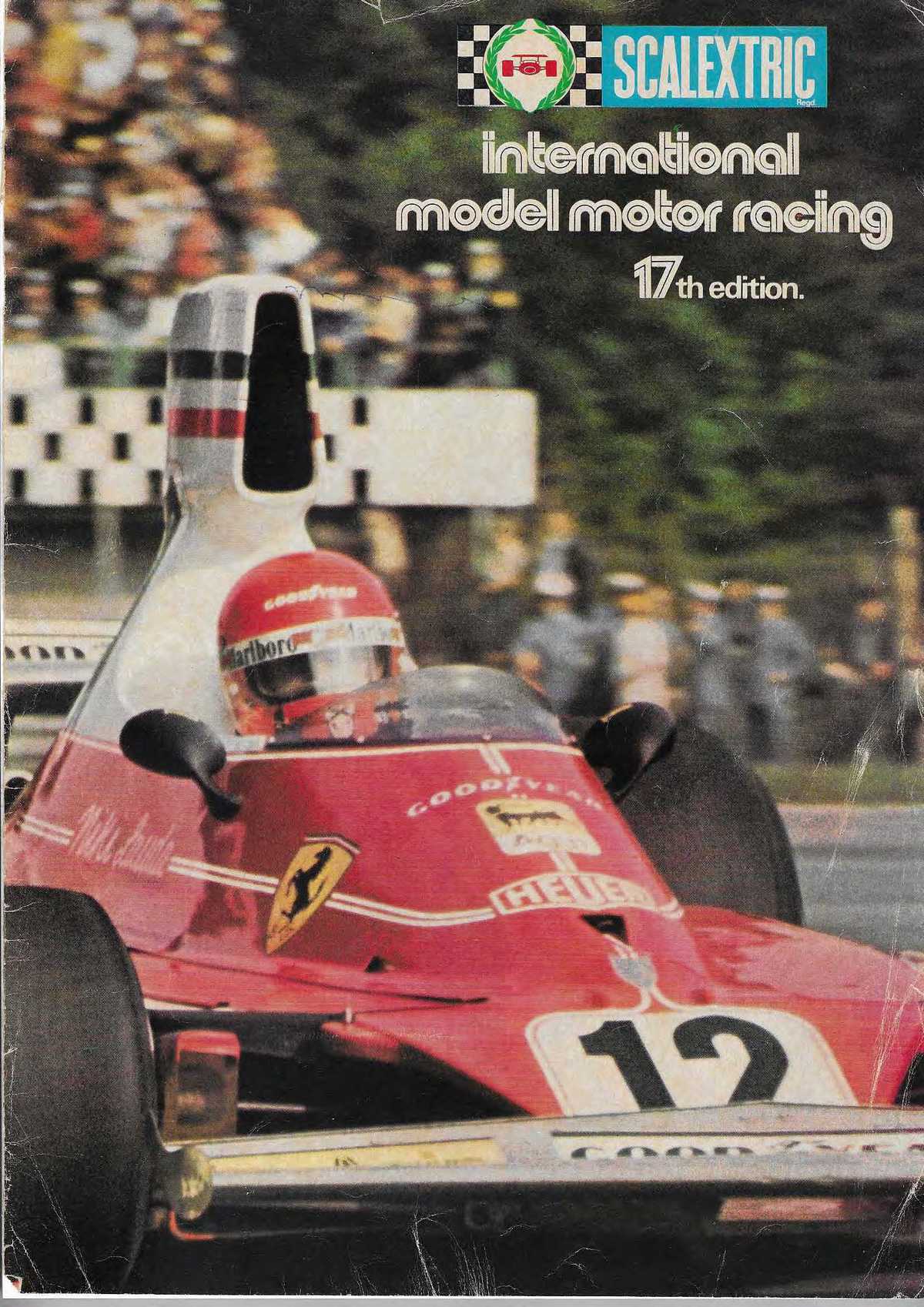 Scalextric Catalogue 1976 Cover