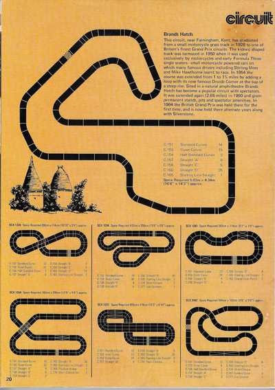 Scalextric Catalogue 1976 page 20
