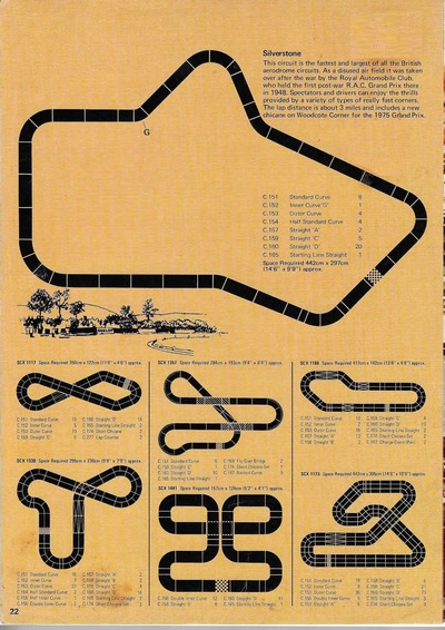Scalextric Catalogue 1976 page 22