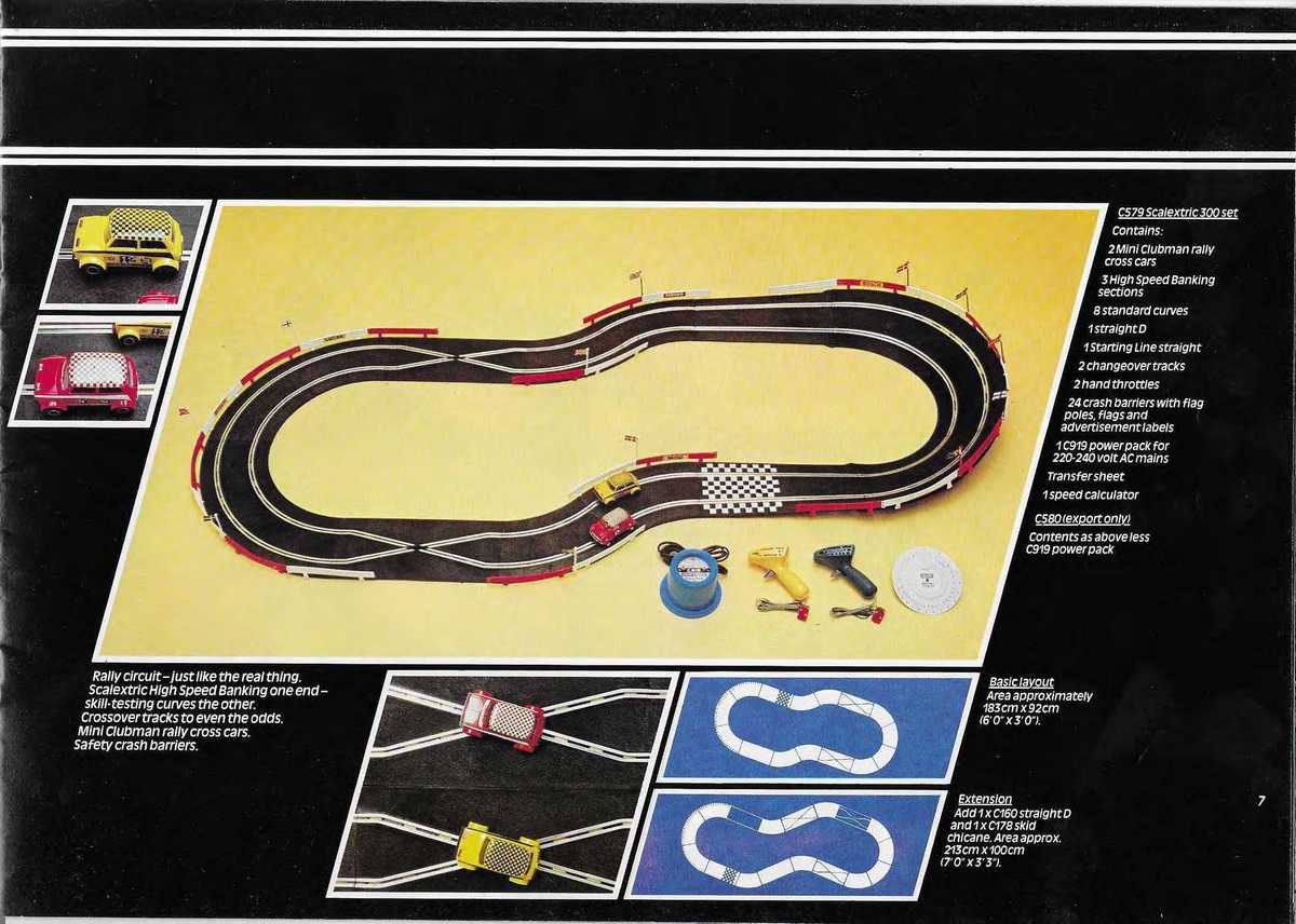 Scalextric Catalogue 1977 page 7