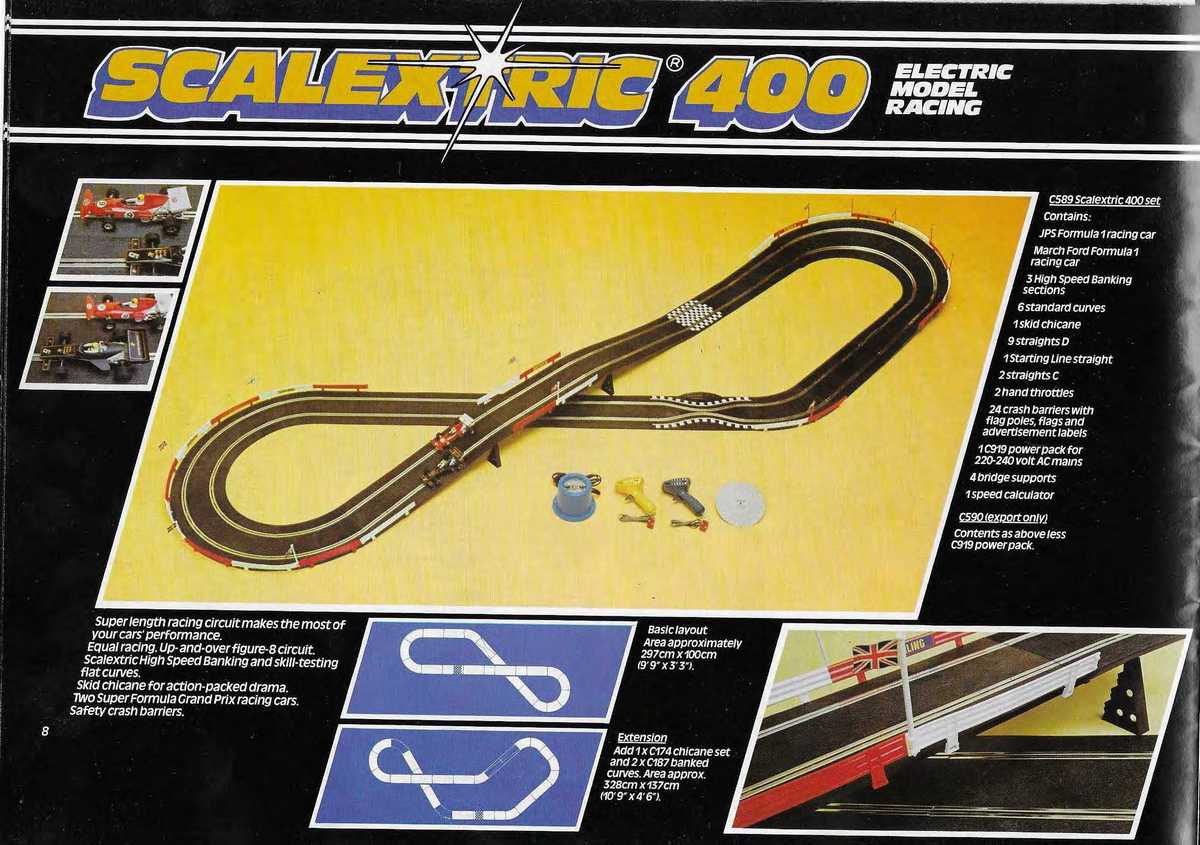 Scalextric Catalogue 1977 page 8