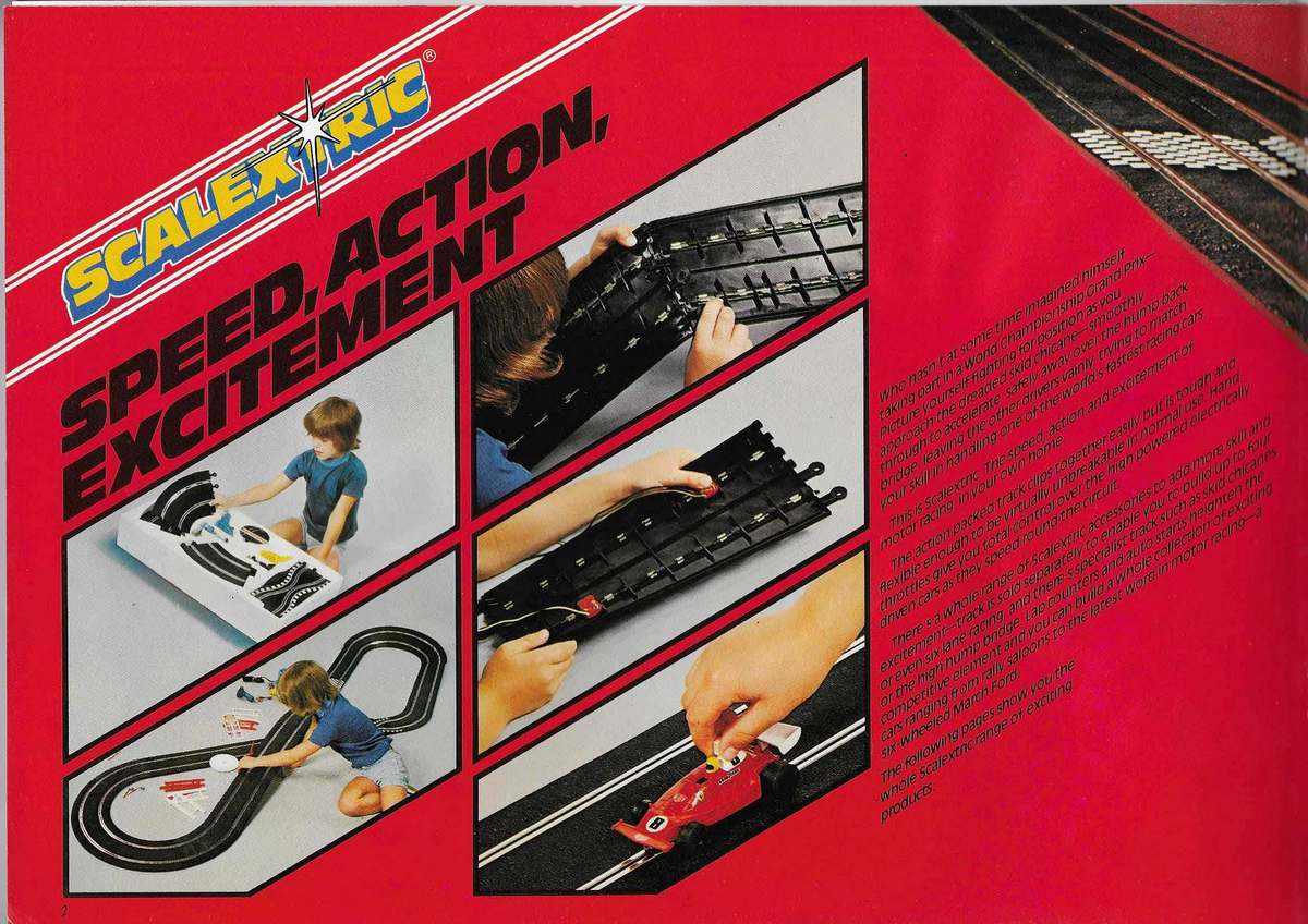 Scalextric Catalogue 1978 page 2