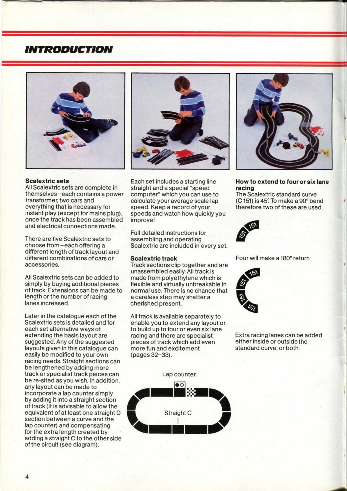 Scalextric Catalogue 1979 page 4