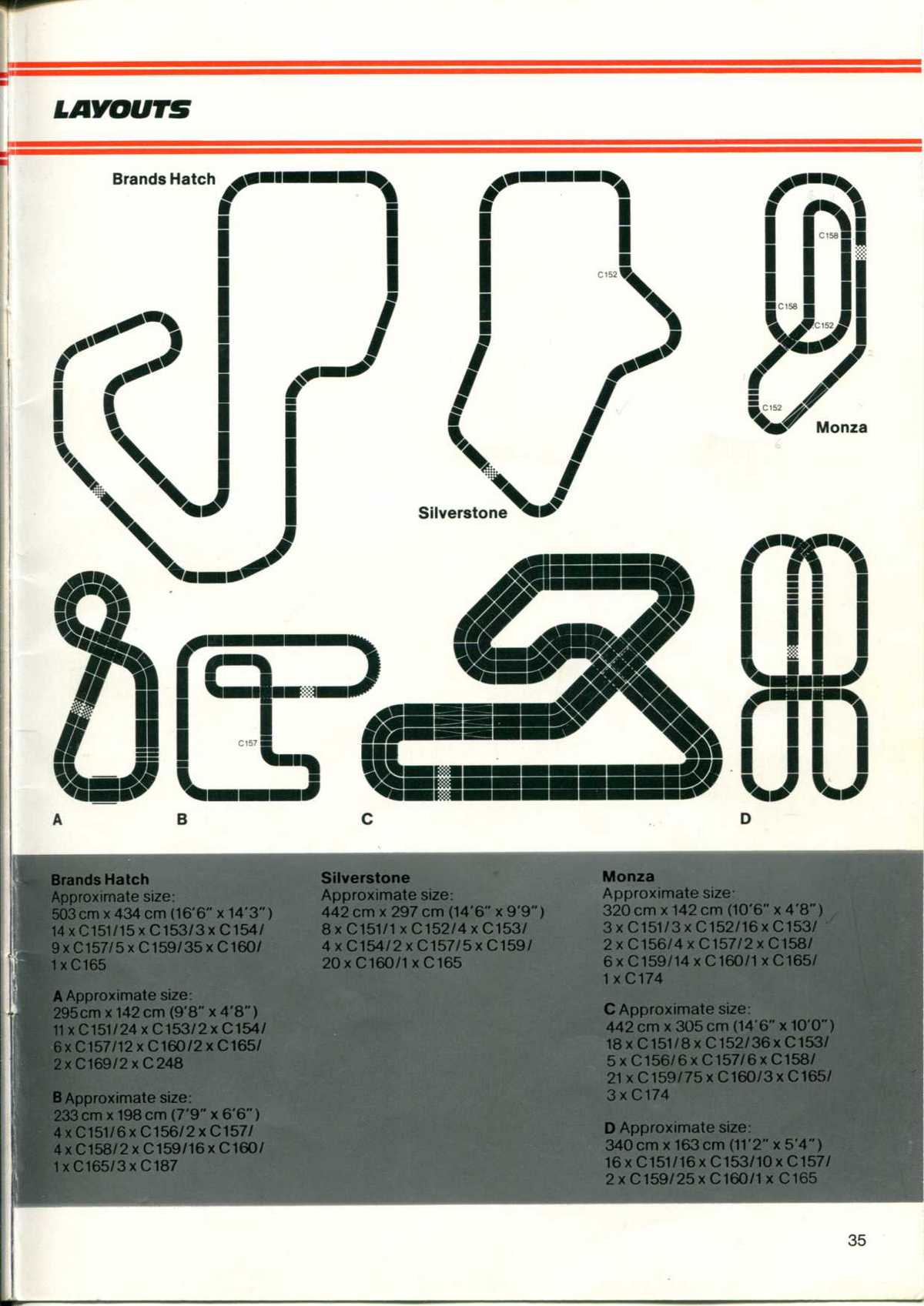 Scalextric Catalogue 1979 page 35