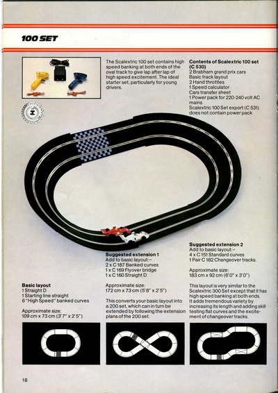 Scalextric Catalogue 1979 page 18
