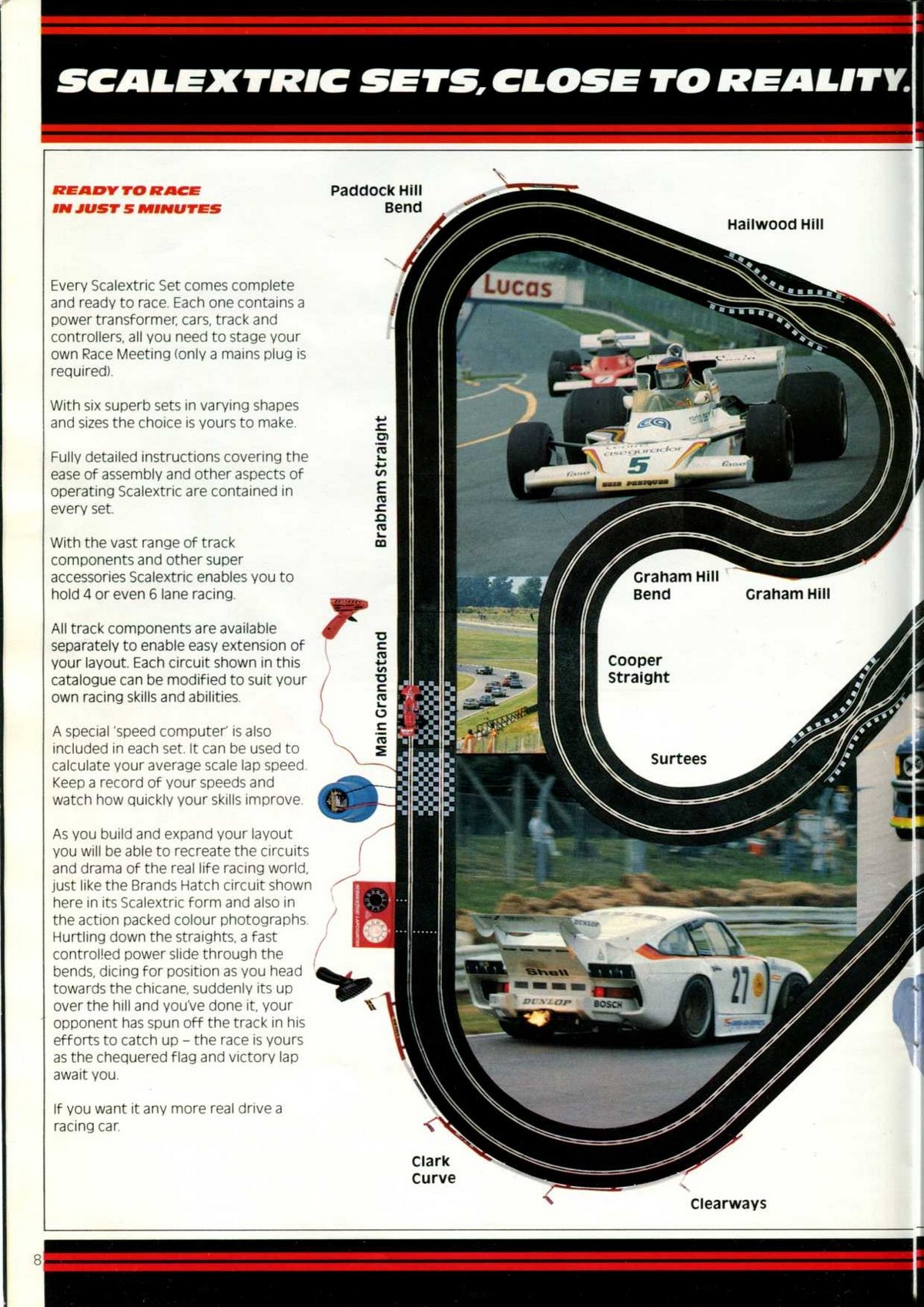 Scalextric Catalogue 1980 page 8