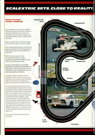 Scalextric Catalogue 1980 page 8