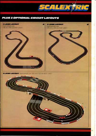 Scalextric Catalogue 1980 page 11