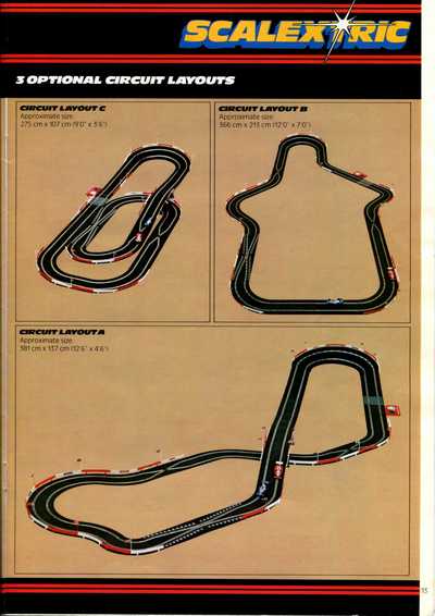 Scalextric Catalogue 1980 page 13