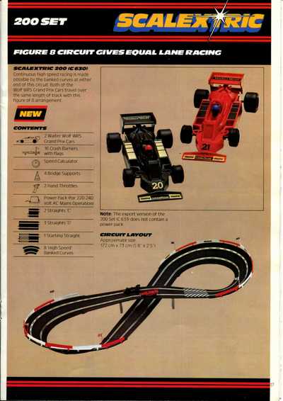 Scalextric Catalogue 1980 page 17