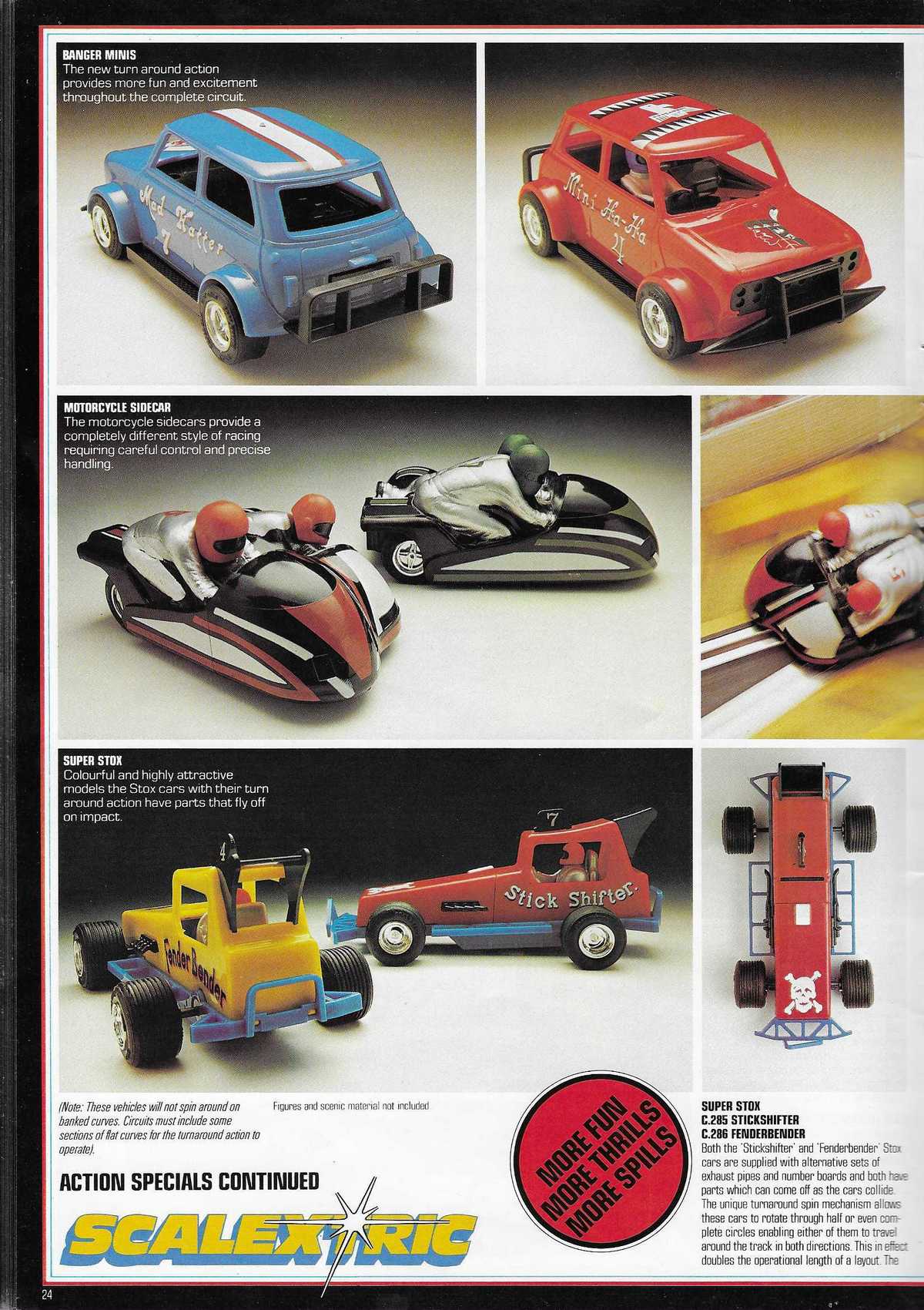 Scalextric Catalogue 1982 page 24