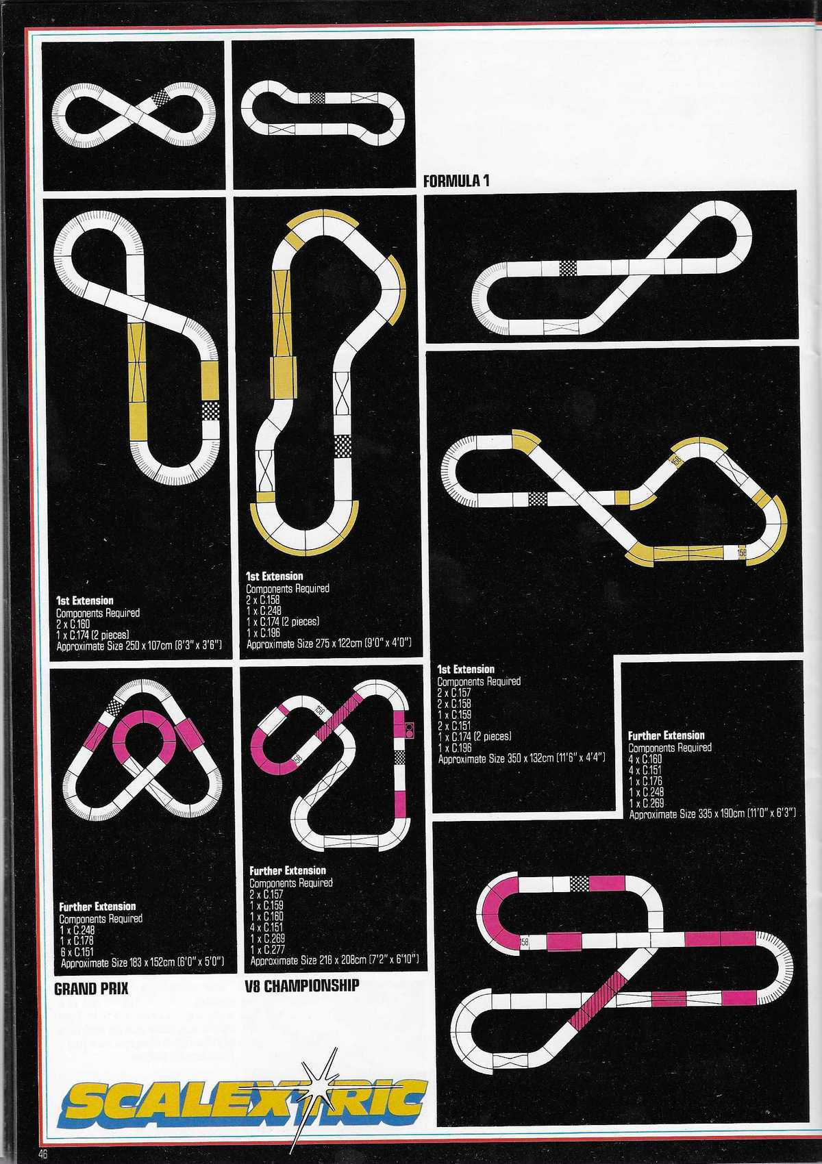 Scalextric Catalogue 1982 page 46