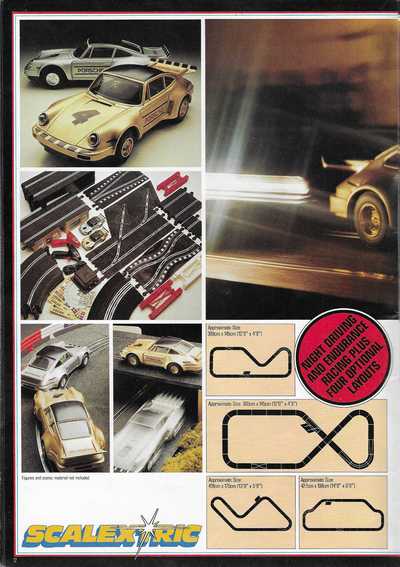 Scalextric Catalogue 1982 page 12