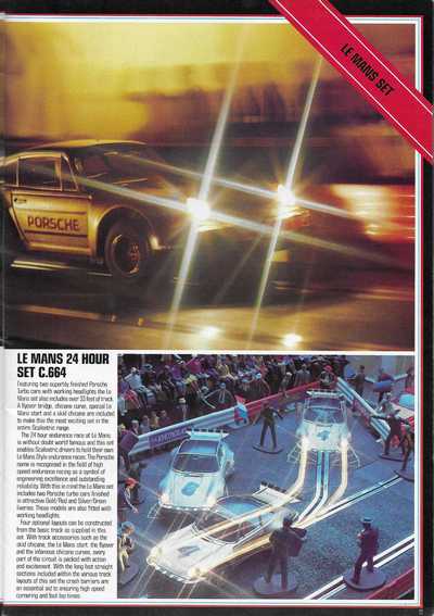 Scalextric Catalogue 1982 page 13