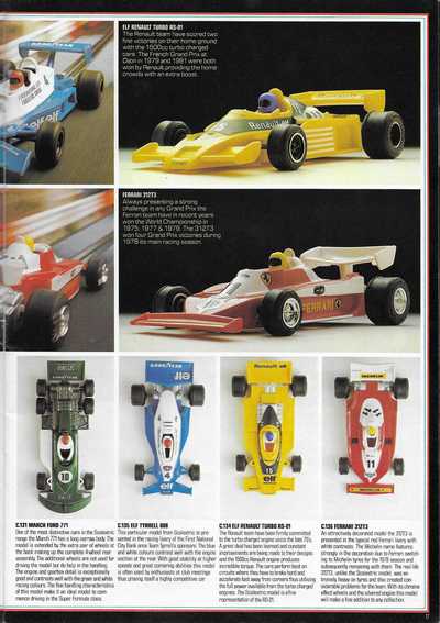 Scalextric Catalogue 1982 page 17