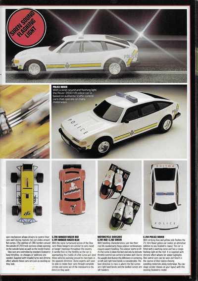Scalextric Catalogue 1982 page 25