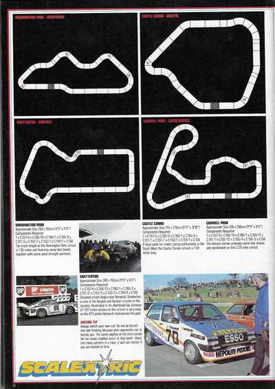 Scalextric Catalogue 1982 page 54