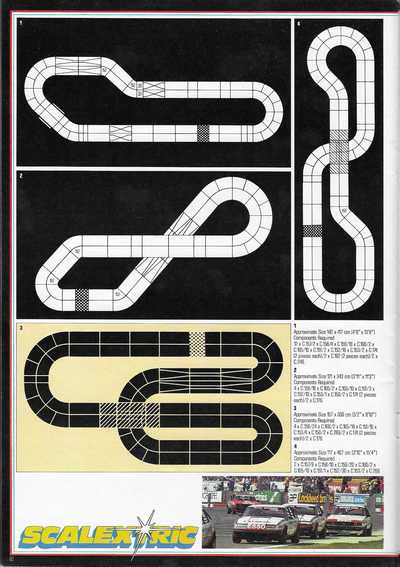 Scalextric Catalogue 1982 page 60