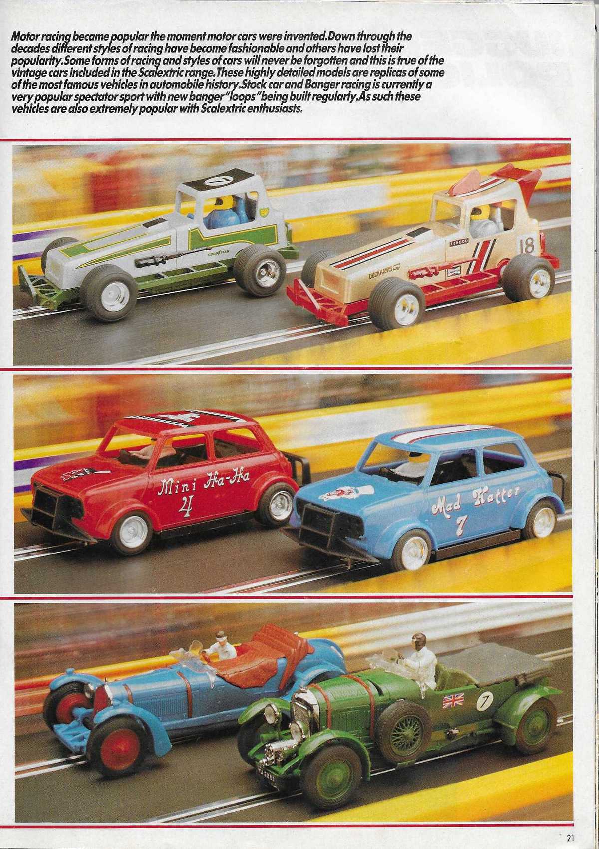 Scalextric Catalogue 1983 page 21