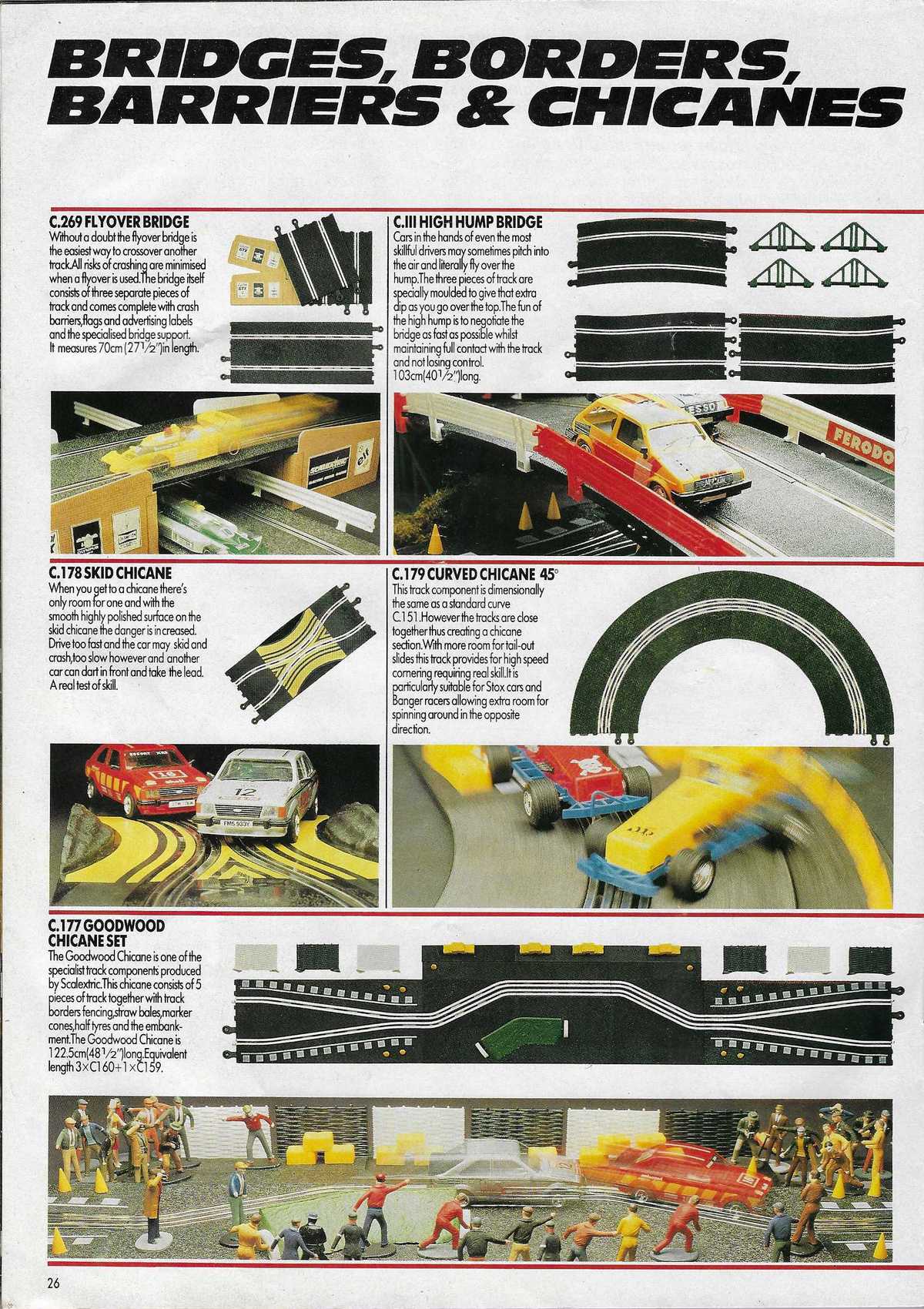 Scalextric Catalogue 1983 page 26