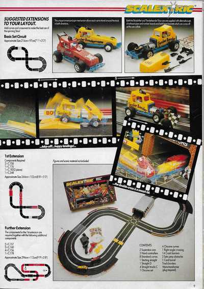 Scalextric Catalogue 1983 page 9