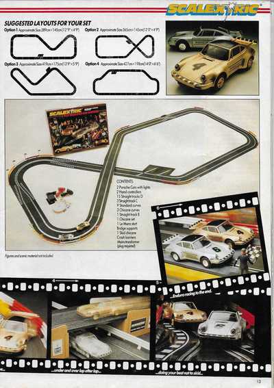 Scalextric Catalogue 1983 page 13