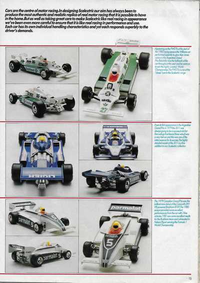 Scalextric Catalogue 1983 page 15