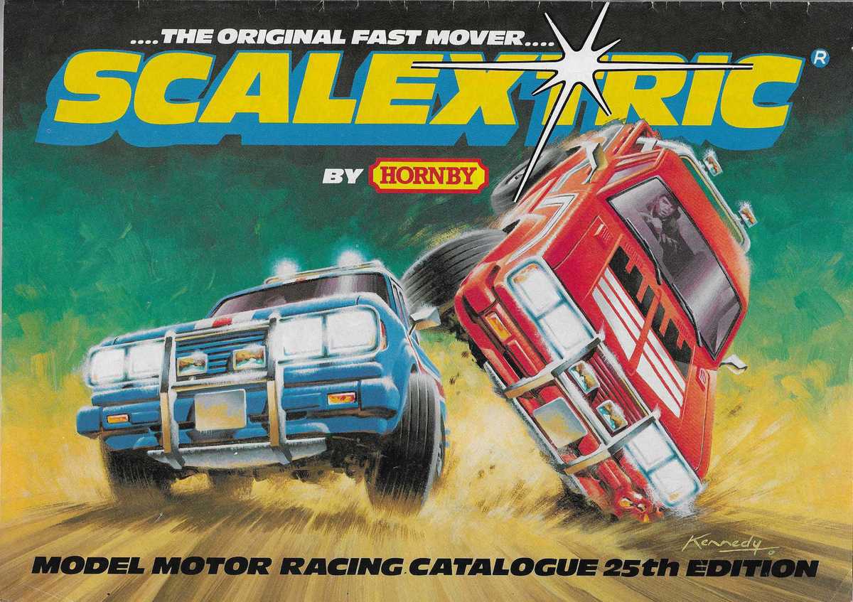 Scalextric Catalogue 1984 Cover