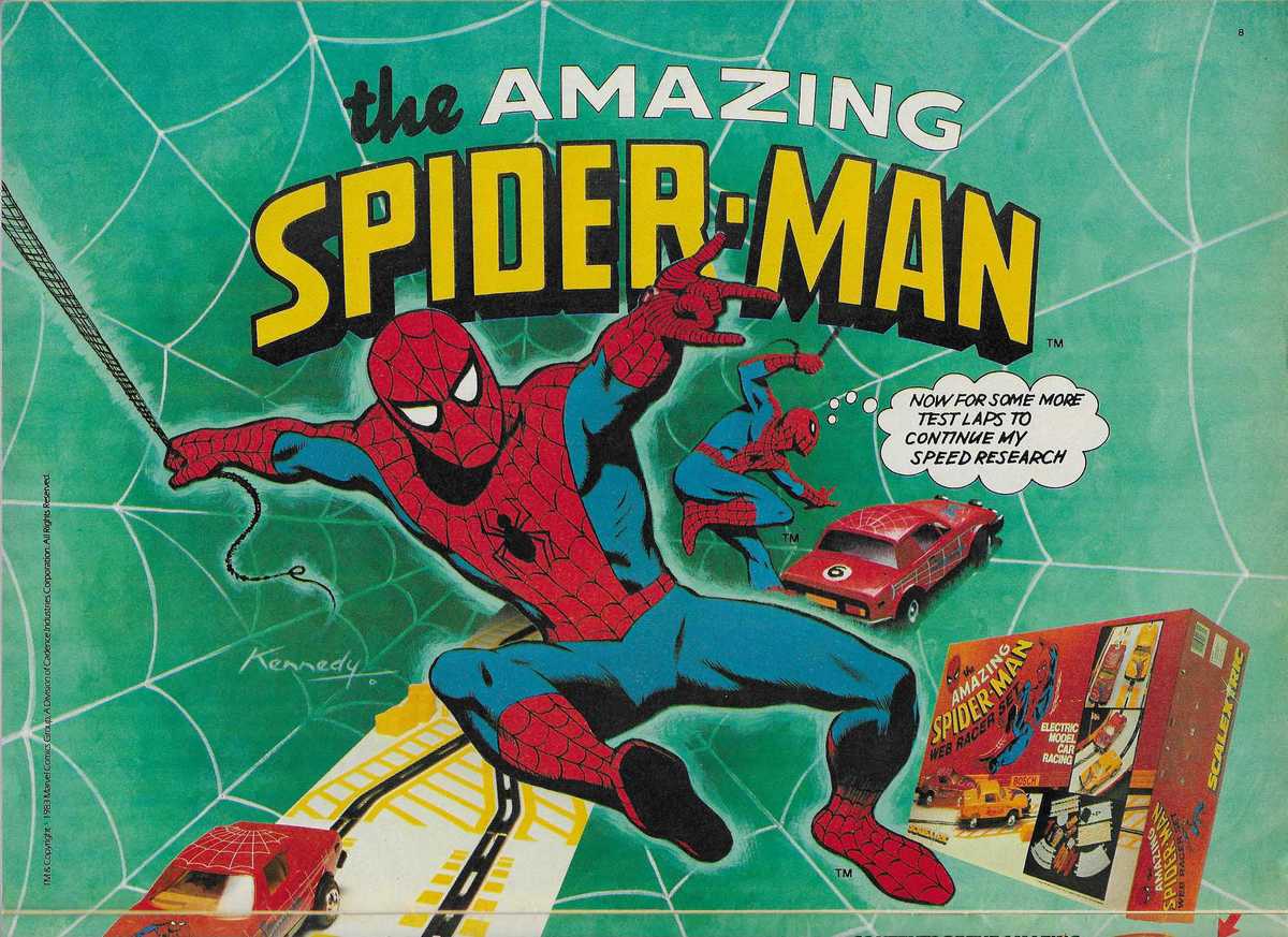 Scalextric Catalogue 1984 page 8