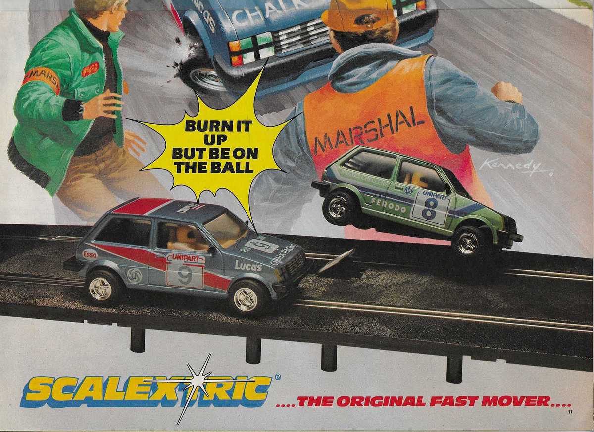 Scalextric Catalogue 1984 page 11