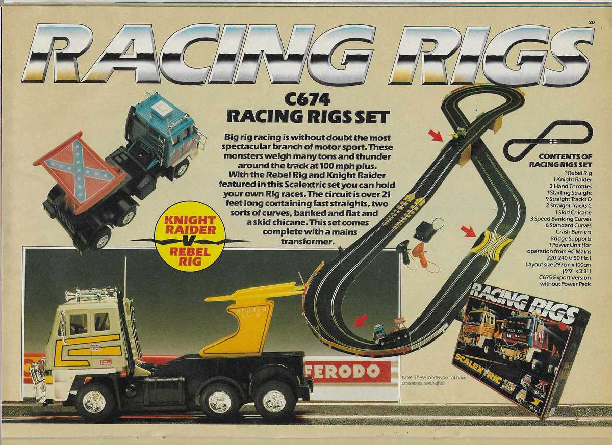 Scalextric Catalogue 1984 page 20