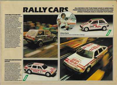 Scalextric Catalogue 1984 page 26