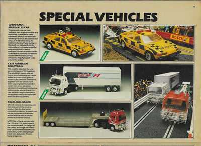 Scalextric Catalogue 1984 page 28