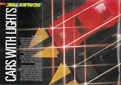 Scalextric Catalogue 1986 page 29