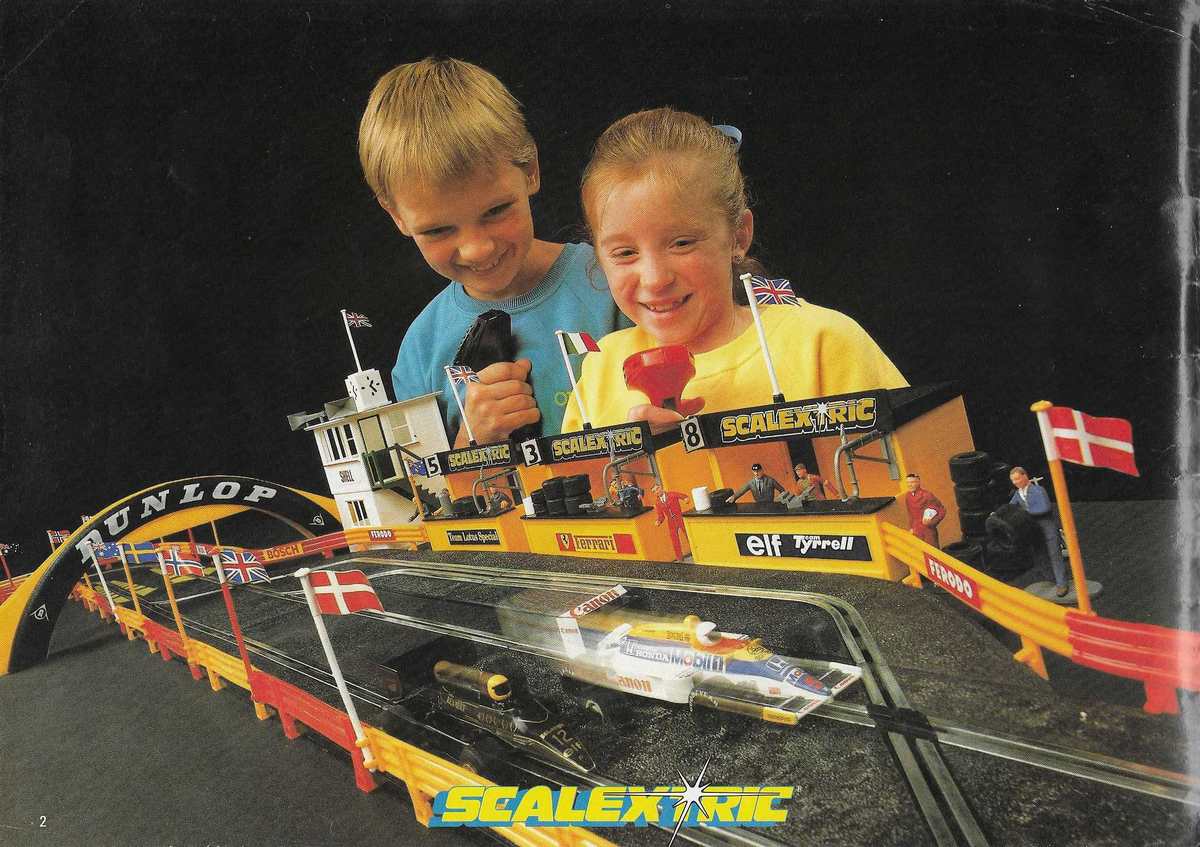 Scalextric Catalogue 1987 page 2