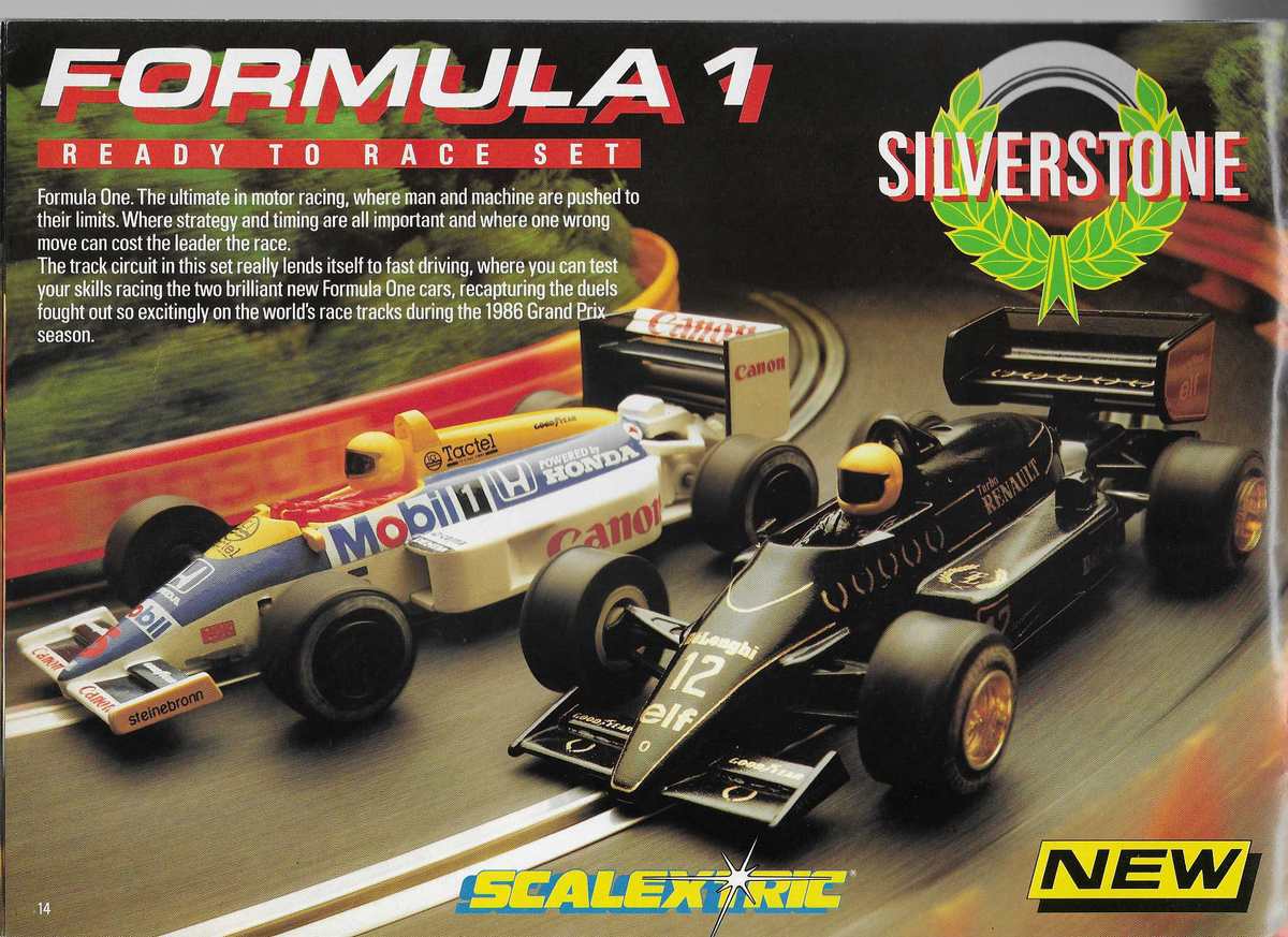 Scalextric Catalogue 1987 page 14