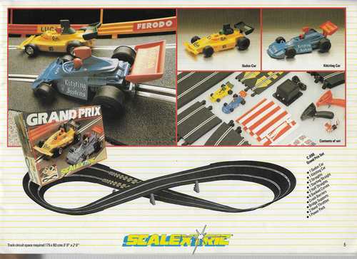 Scalextric Catalogue 1987 page 5