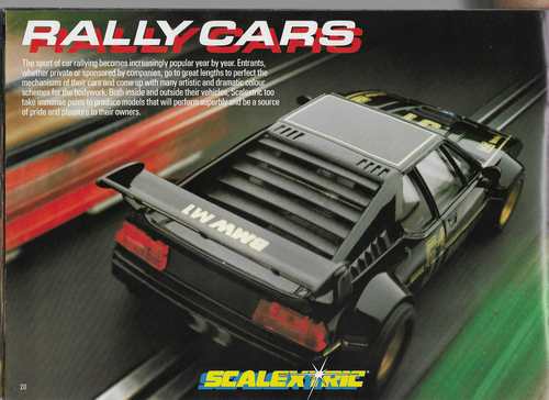 Scalextric Catalogue 1987 page 20