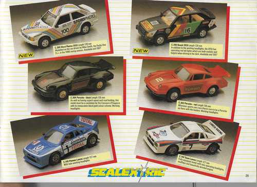 Scalextric Catalogue 1987 page 29